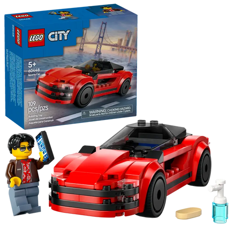 City Red Sports Car