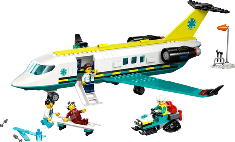 City Emergency Air Ambulance Airplane