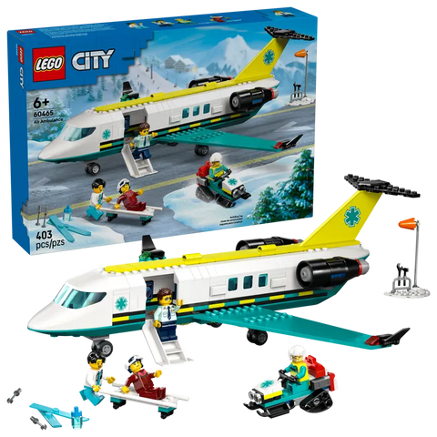 City Emergency Air Ambulance Airplane