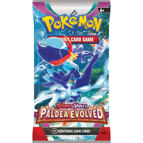 Pokemon TCG Scarlet & Violet 2 Paldea Evolved Booster Pack 10 cards
