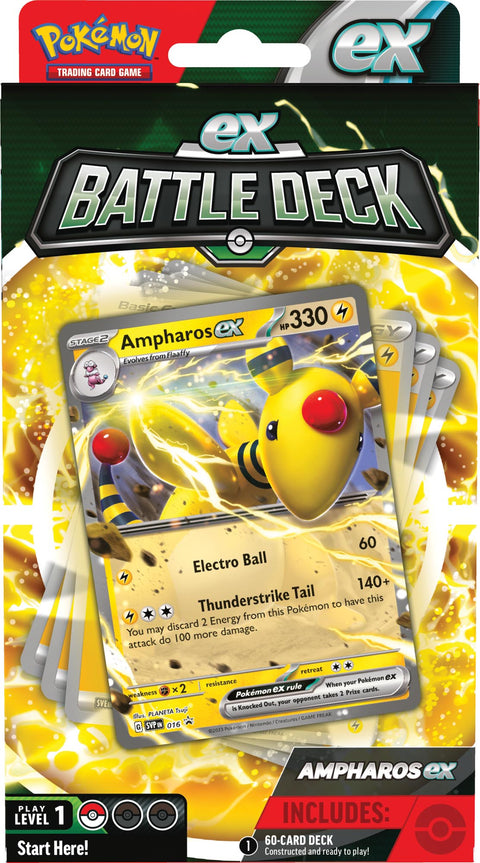 Pokemon ex Battledeck - Ampharos or Lucario Assortment