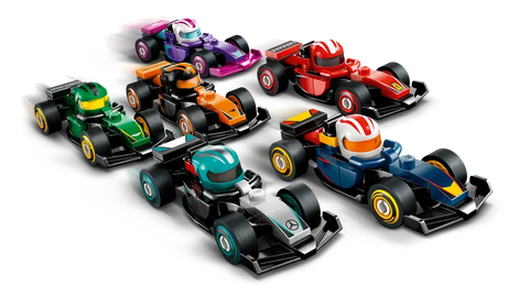 Minifigures Formula 1 Cars