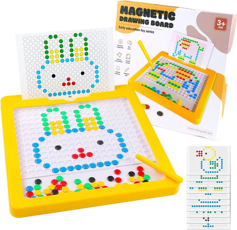 Magnetic Pencil with Discs Drawing Pad