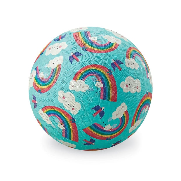 5" Playball - Rainbows and clouds