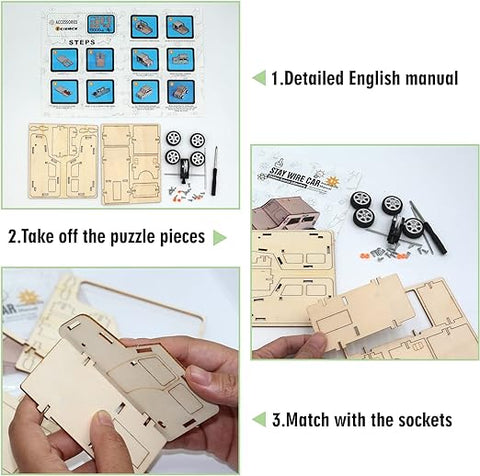 Pull Car - Assemble Yourself
