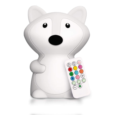 Silicone Night Light with Remote - Fox