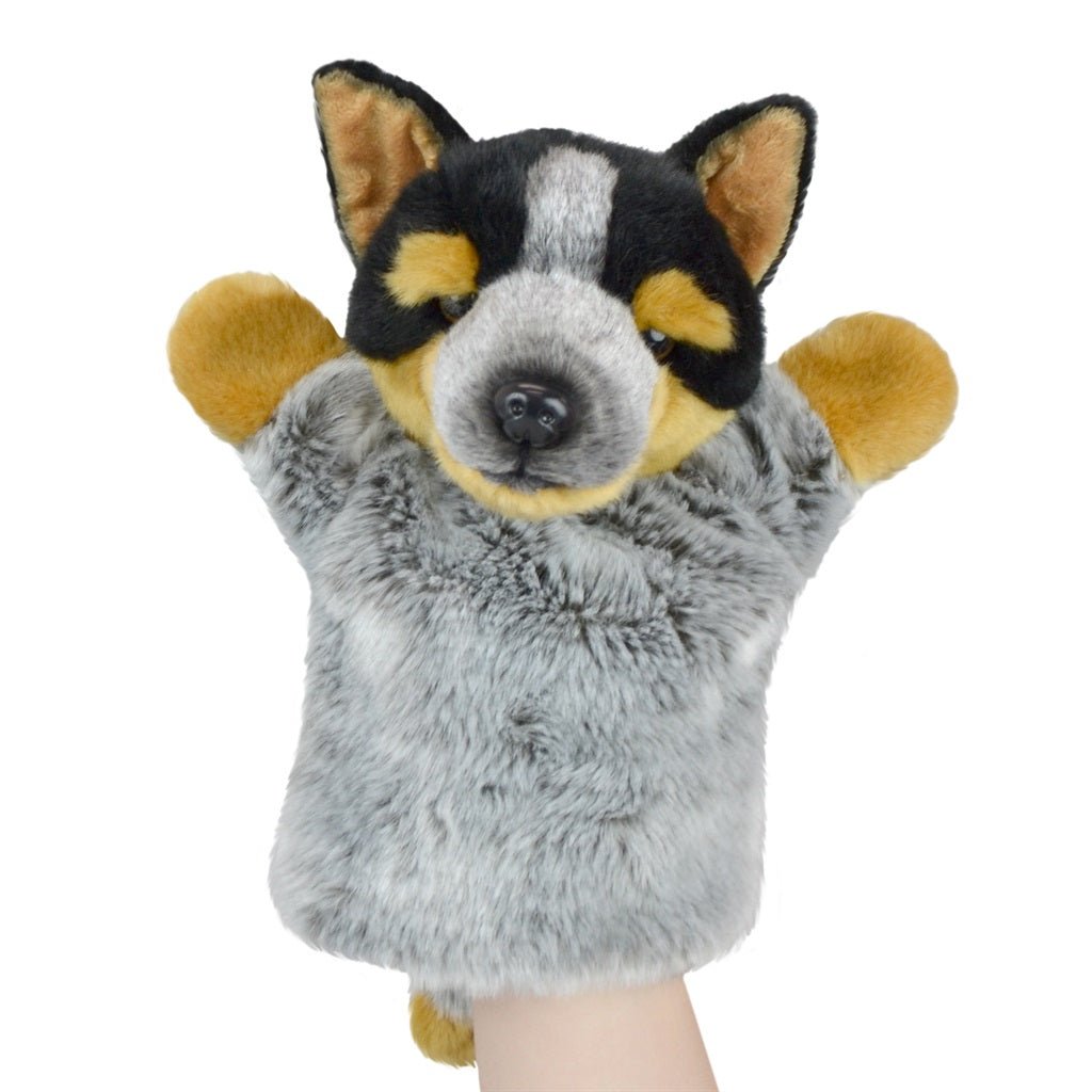 Lil Friends Eco Blue Heeler Puppet - Main Image