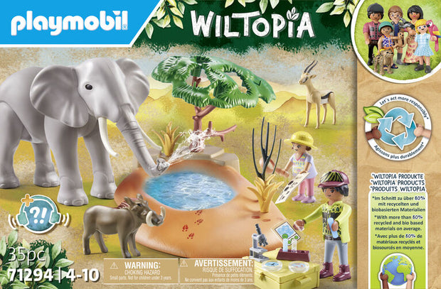 Wiltopia Elephant Set with Water Shooting