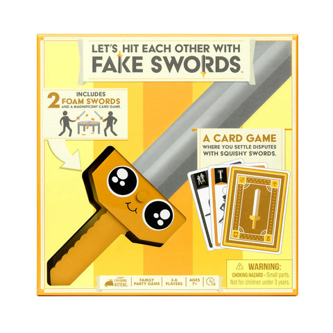 Lets hit each other with fake swords