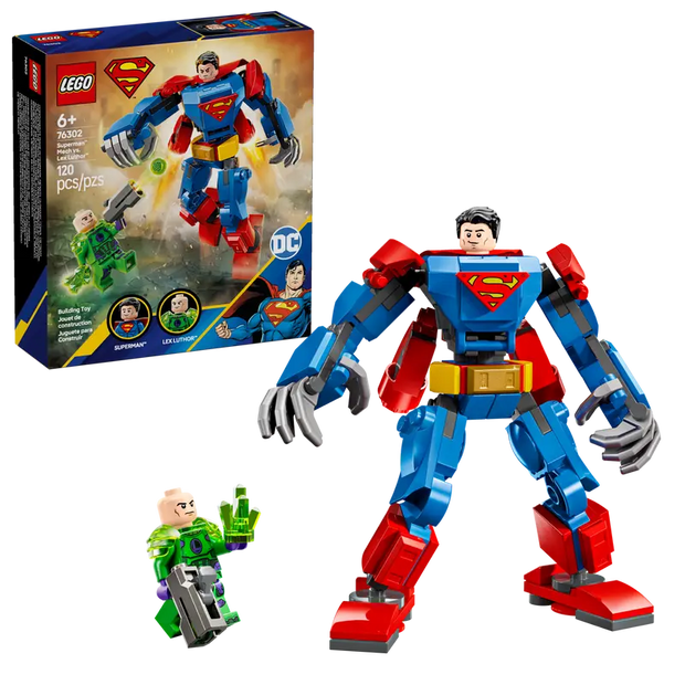 DC - Superman Mech vs Lex Luthor