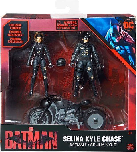 Batman Selina Kyle Motorbike Chase