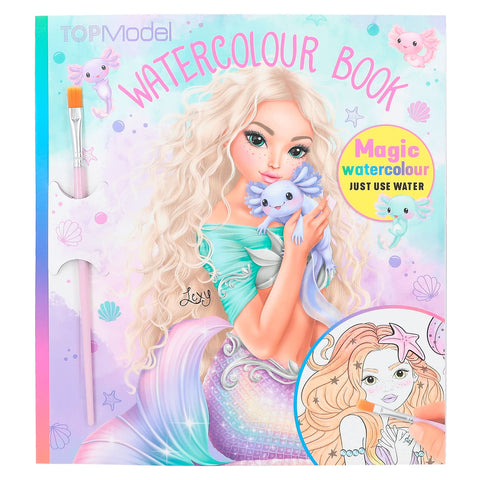 Top Model Water Colour Book Mermaid