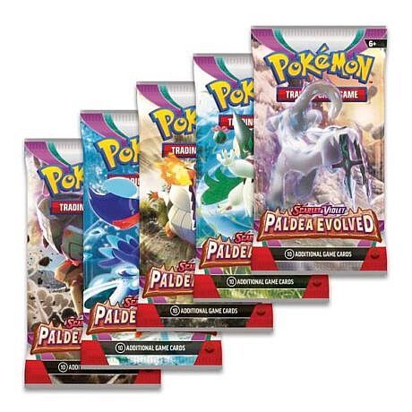 Pokemon TCG Scarlet & Violet 2 Paldea Evolved Booster Pack 10 cards