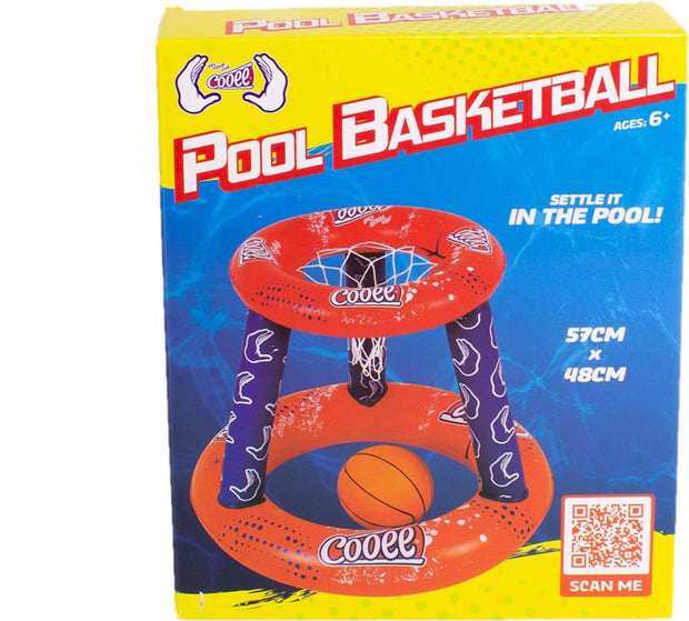 Pool Basketball Set
