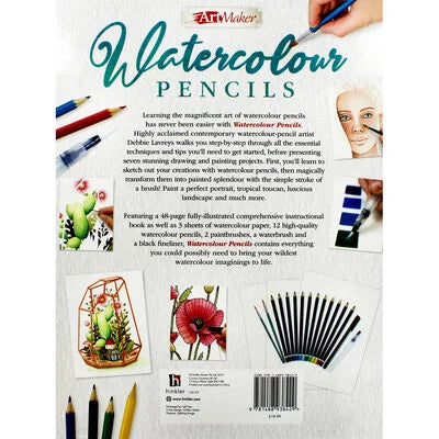 Watercolour Pencil set and Folio
