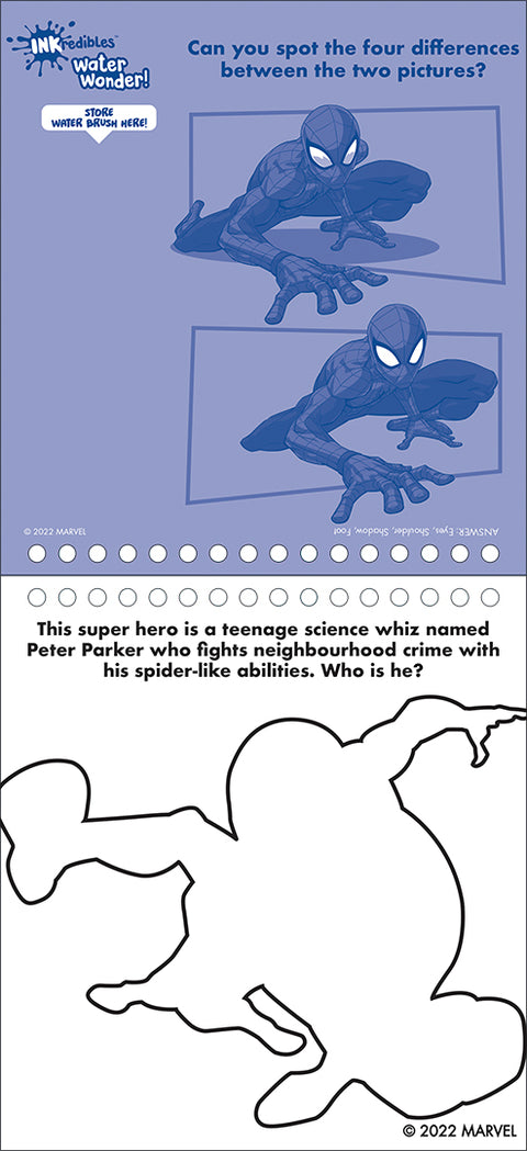 Water Wonder Painting- Spiderman