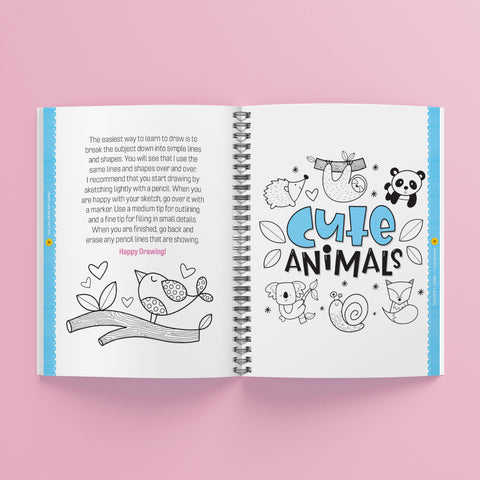 Super Cute Draw Anything Binder