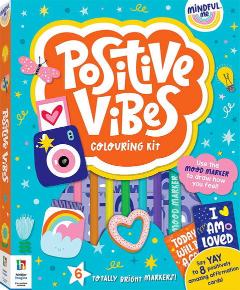 Positive Vibes Colouring Kit