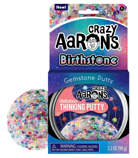 Thinking Putty - Trendsetters Birthstone  90g Tin