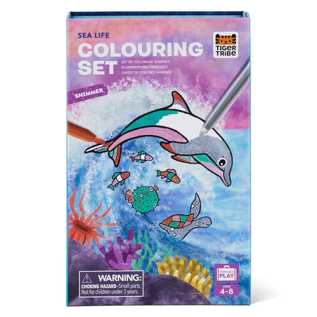 Colouring Set - Sea Life