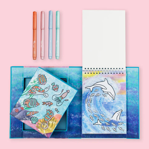 Colouring Set - Sea Life