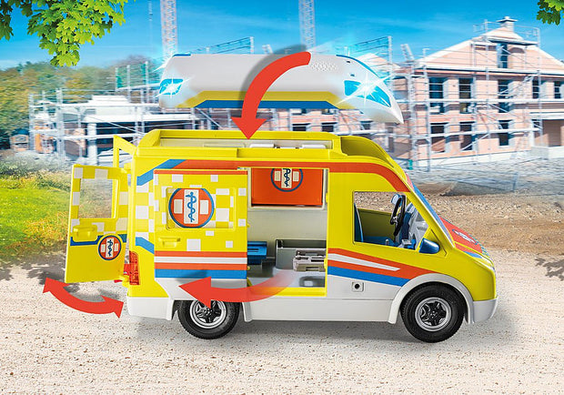 Playmobil City Life - Ambulance with Lights and Sound