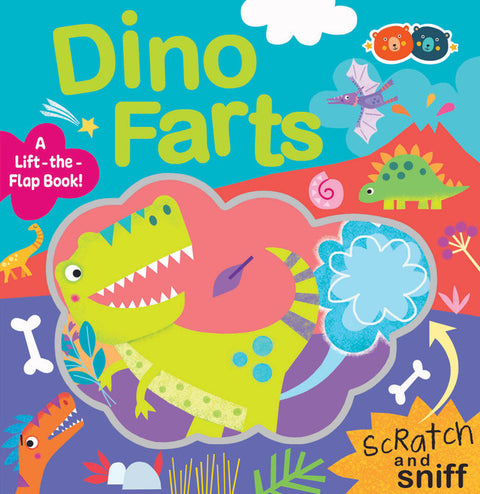 Scratch and Sniff Book - Fart Book Dino