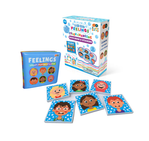 Bath Time Colour change book - Feelings