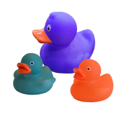Colour Changing Ducks - 3 pack