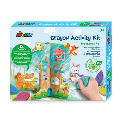 Crayon Activity Kit - Treehouse
