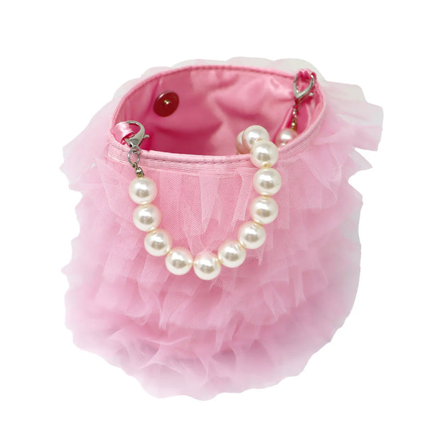 Ballerina Ruffle Handbag