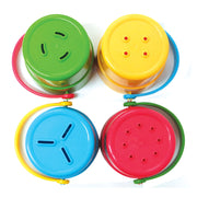 Funny Face Bath Stack Buckets