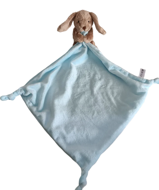Benny the Bunny with Pastel Blue Blanket Comforter
