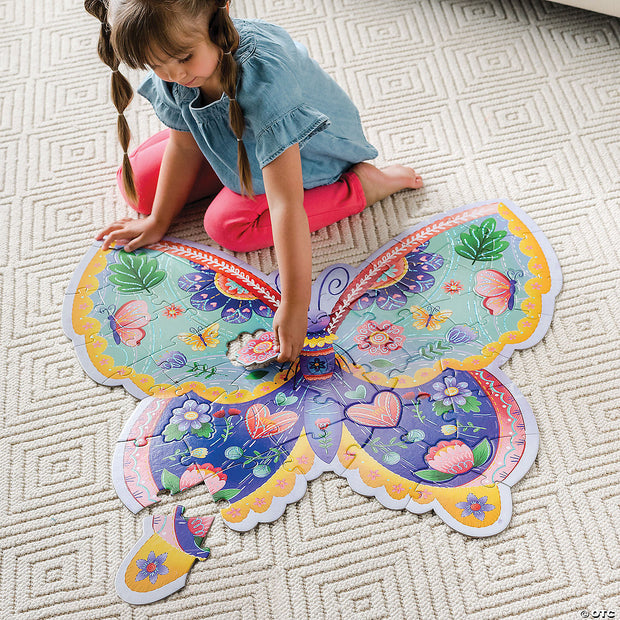 Butterfly Floor Puzzle 53pce