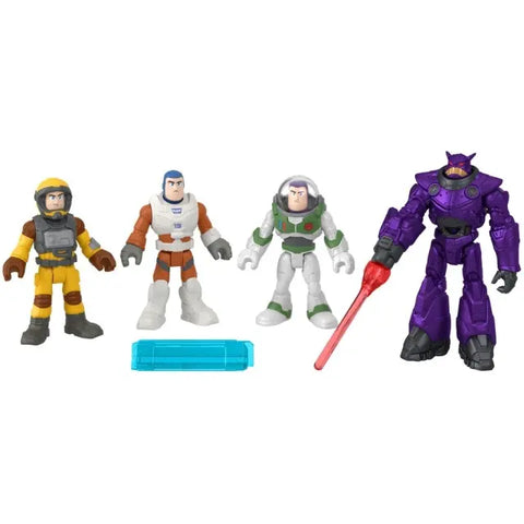 4 Buzz Lightyear Mission Figure Playset