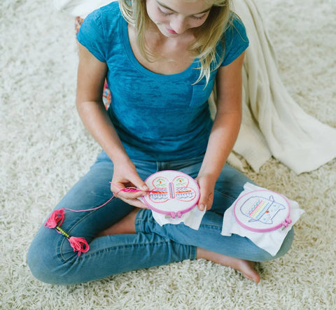 Embroidery Stitches Butterfly