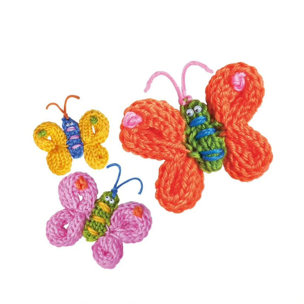 French Knit Butterflies Kit