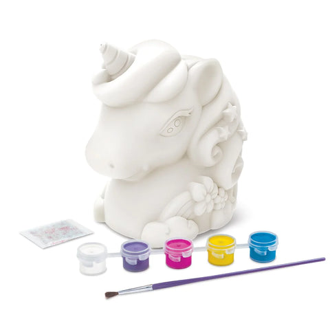 Paint Your Own Mini Glitter Unicorn Bank