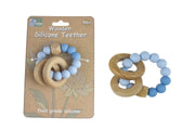 Wooden Silicone Teether