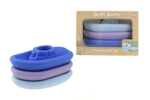 Silicone Bath Boats Asst