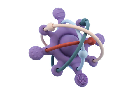 Sensory Space Rattle Teether Asst