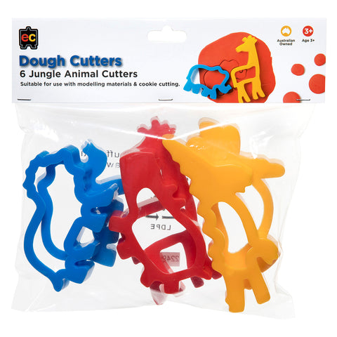 Jungle Animal Dough Cutters