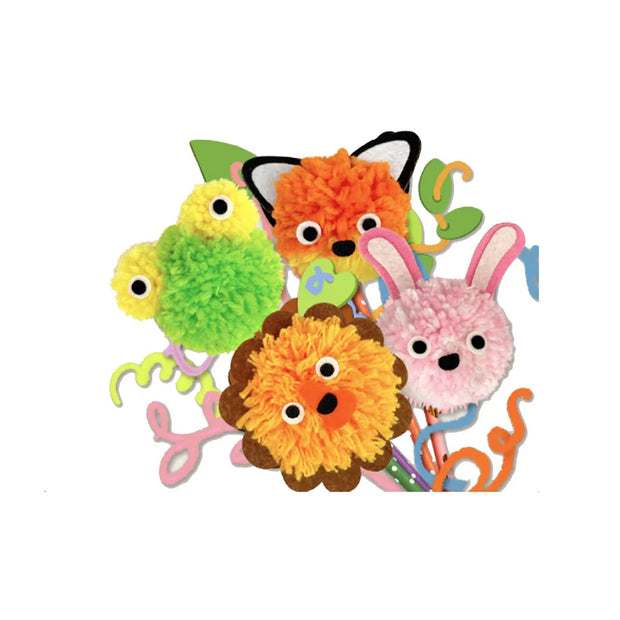 Pom Pom Animal Bouquet