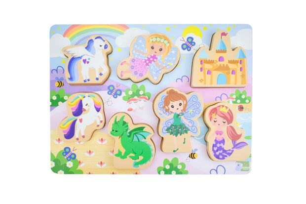 Chunky Wooden Fairytale Puzzle