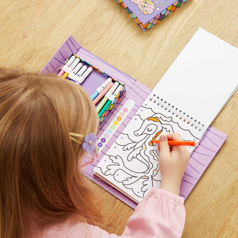 Colour By Numbers - Mermaid & Friends