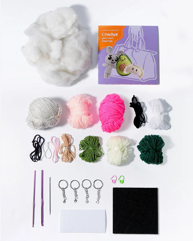 Crotchet Your Own Keyrings