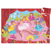 Ballerina Flower Silhouette Puzzle 36pce