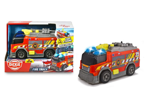 Water Shooting Light And Sound Fire Truck
