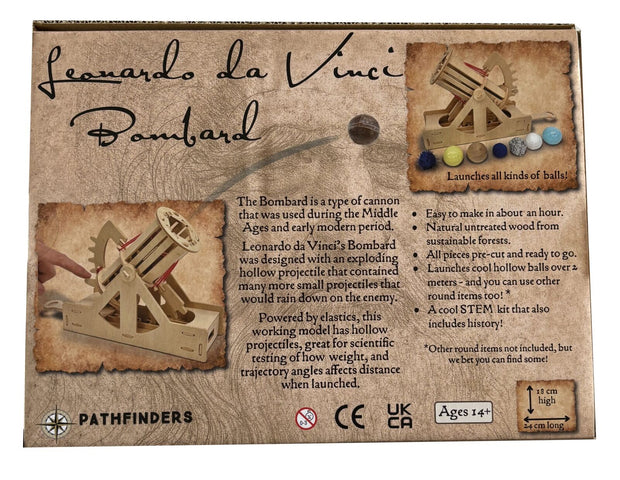 Da Vinci Bombard Wooden Kit