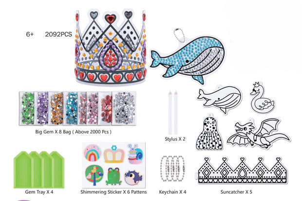 Diamond Gems Big Art Kit